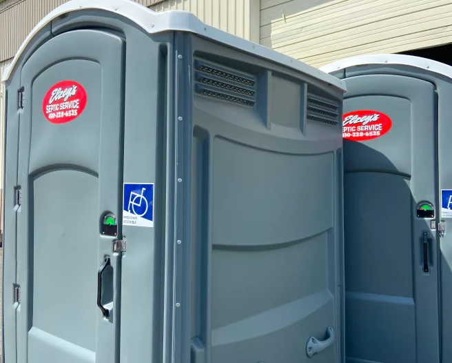 portable toilets